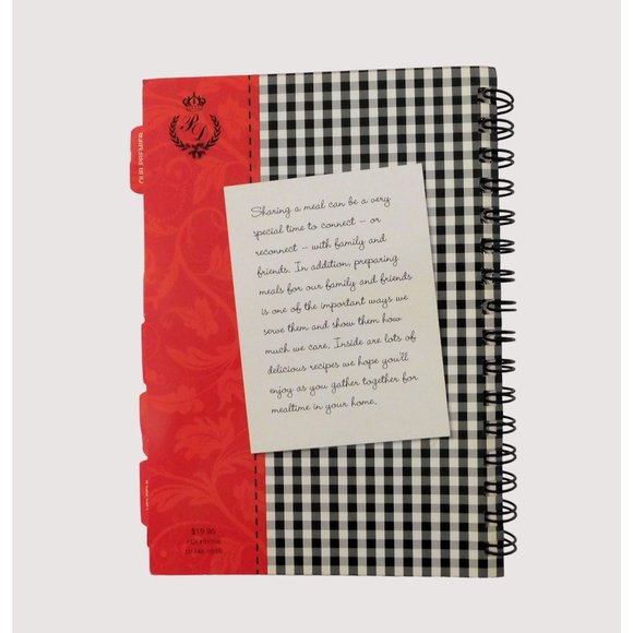 Serving up Love Cookbook Premier Designs Family Favorite 2008 Recipes Spiral PB - Picture 2 of 3